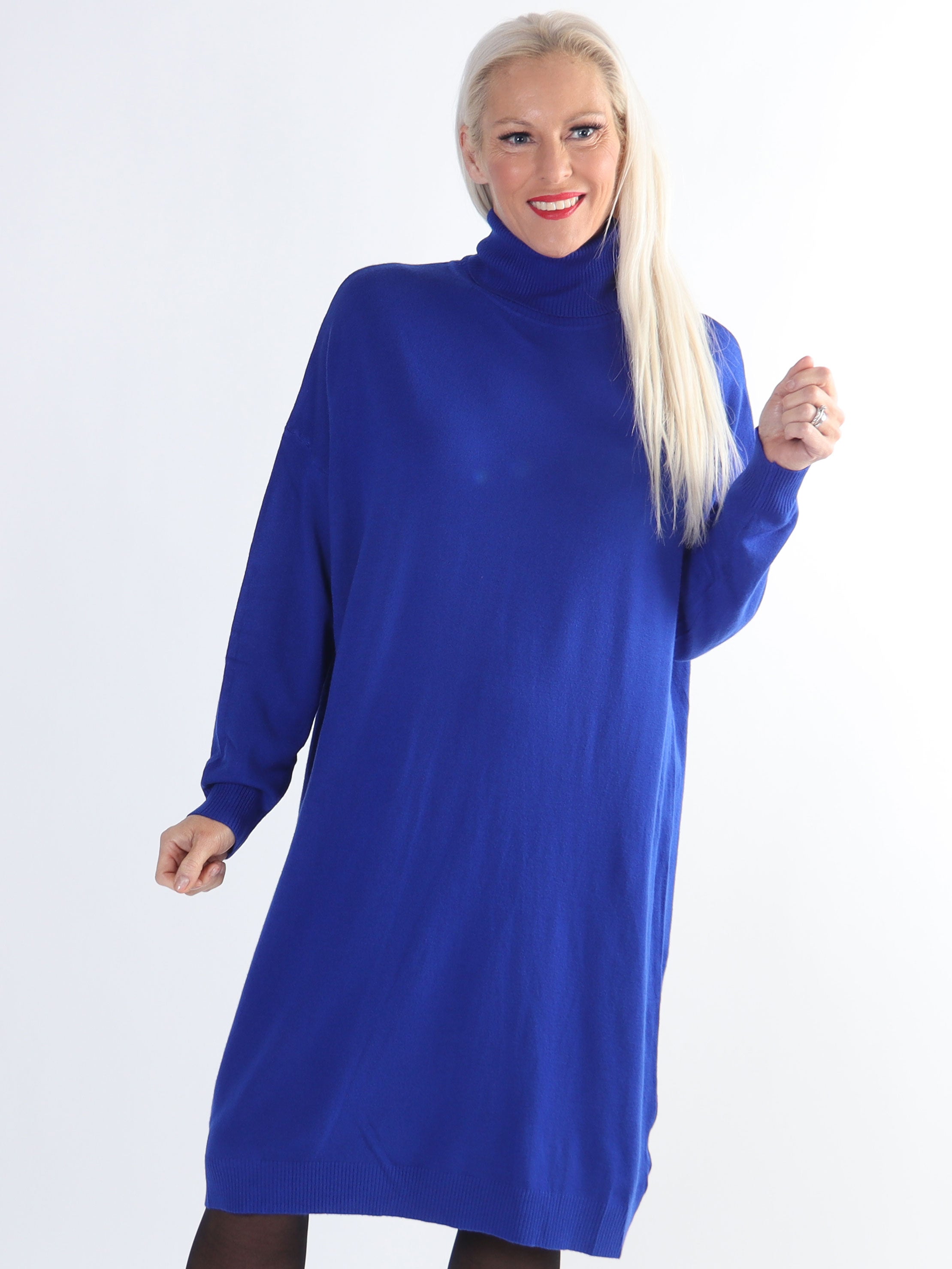 Elmira - Meget blød strikkjole i elastiskstof